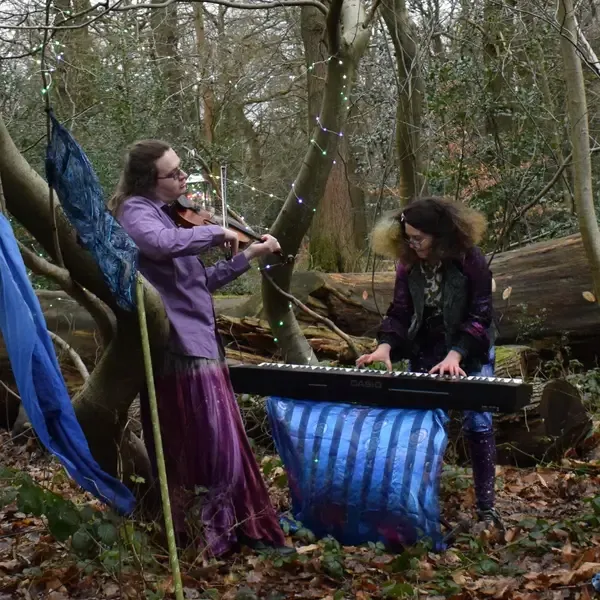 contrary faeries, playing in the woods